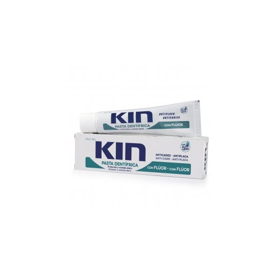 Kin pasta dental con flúor y aloe vera 125ml