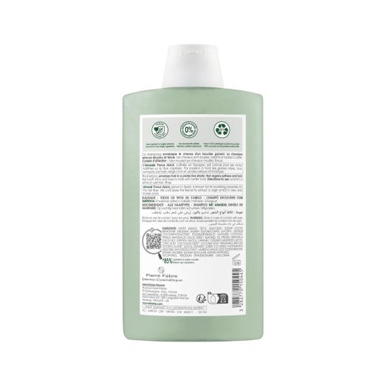 Klorane Champú Envolvente a la Almendra 400 ml