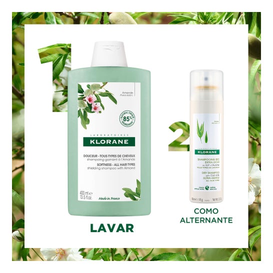 Klorane Champú Envolvente a la Almendra 400 ml