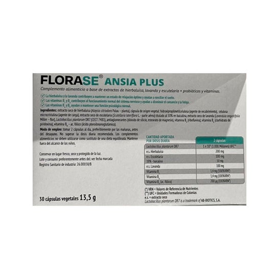 Santiveri Florase Ansia 30caps