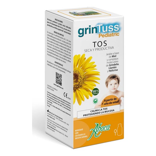 Aboca Grintuss Pediatric Polyresin Syrup 180 ml