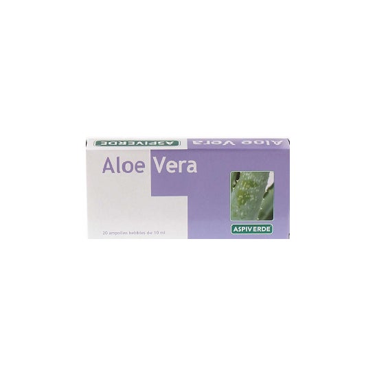 Aspiverde Aloe Vera 20 Amp 10ml