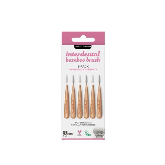 Die Humble Co Bamboo Interdentalbürste Größe 0 6pcs