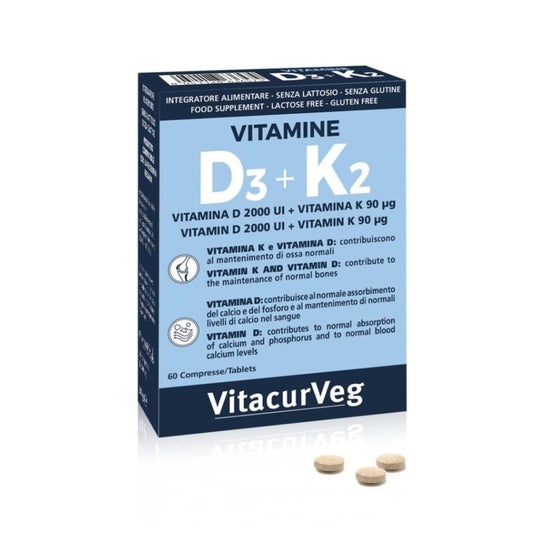 Pharmalife Vitamina D3+K2 Vitacurveg 60comp