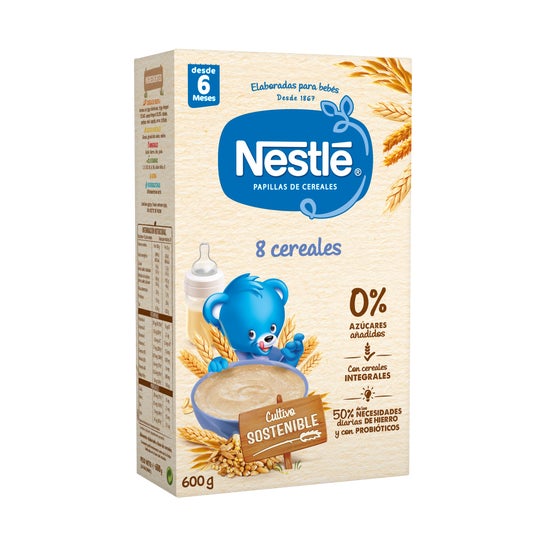 Nestlé Papille 8 Cerealien mit Bófidus 600g