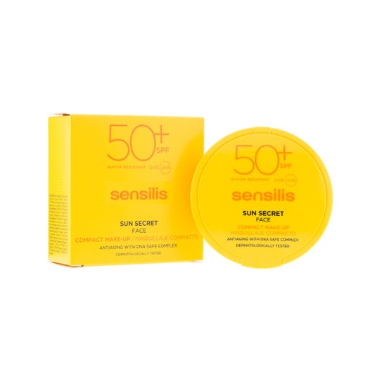 Sensilis Sun Secret Kompakt-Make-up LSF50+ N02 Gold 10g