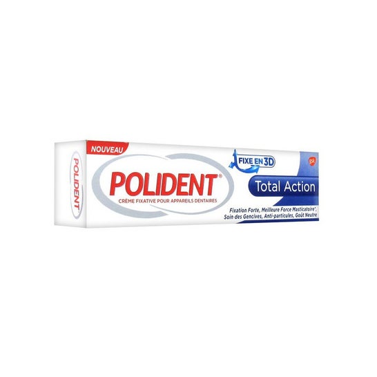Polident Total Action Cr Adhesives App Dent T/40G