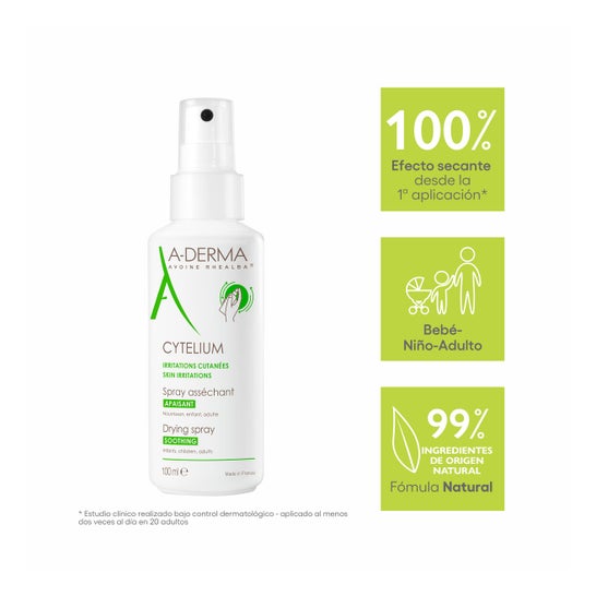 A-Derma Cytelium Spray Secante Calmante 100ml