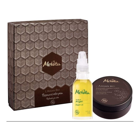 Melvita organic argan box set