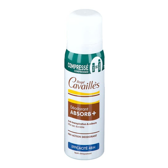 Rogé Cavaillès Deodorant ABSORB+ 48h Wirksamkeit Komprimiertes Spray 75ml