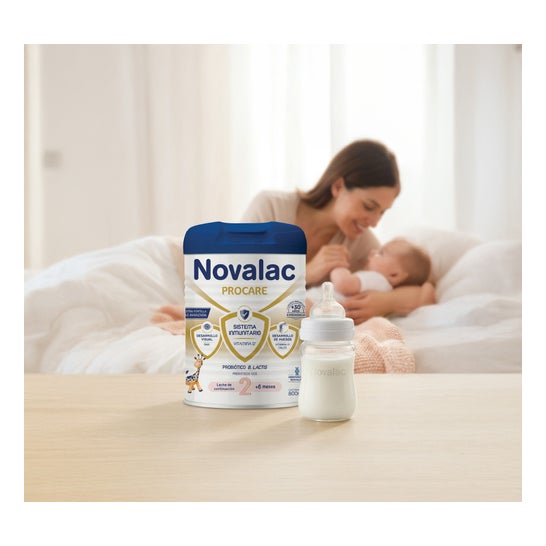 Novalac 2 Leche de Continuación Apoya el Desarrollo Visual y Óseo +6Meses 800 g