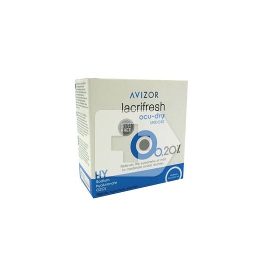 Avizor Lacrifresh Ocu-Dry 0,20% Monodosis 20 x 0,4 ml