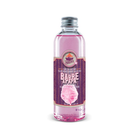 Les Petits Bains de Provence Gel Ducha Sin Jabon Barbe à Papa 100ml