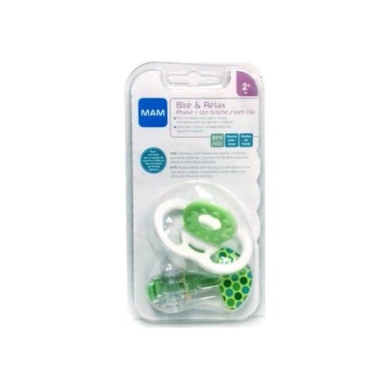 Baby Mam Beißring Mini Bite & Relax Phase 1 +2M 1pc
