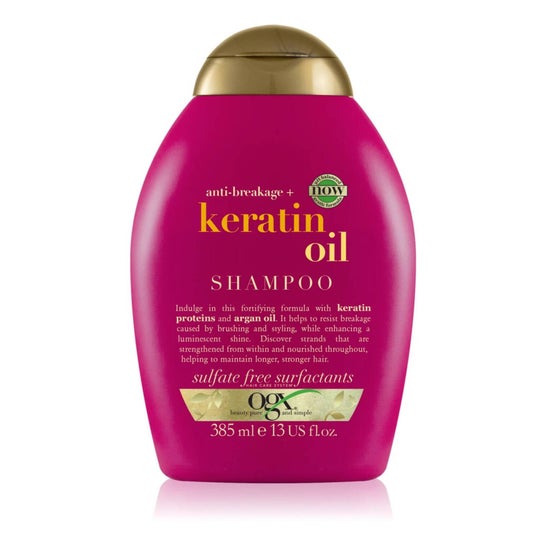 Ogx Shampoo all'Olio di Cheratina alla Rosa 385ml