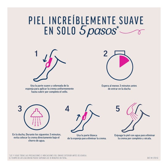 Veet Pure Crema Depilatoria de Ducha Piernas y Cuerpo Piel Sensible 150 ml