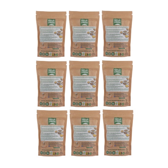 NaturGreen Pack Chufa Repelada Bio 9x200g