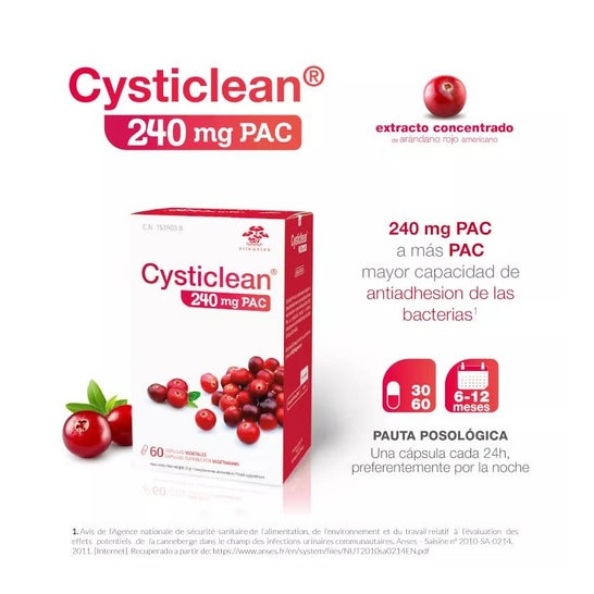 Cysticlean 240mg 60caps Cysticlean 240mg 60caps
