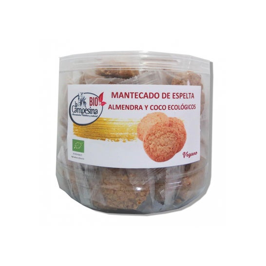 La Campesina Bio Cilindro Mantecado Vegano Almendra Coco 1Kg