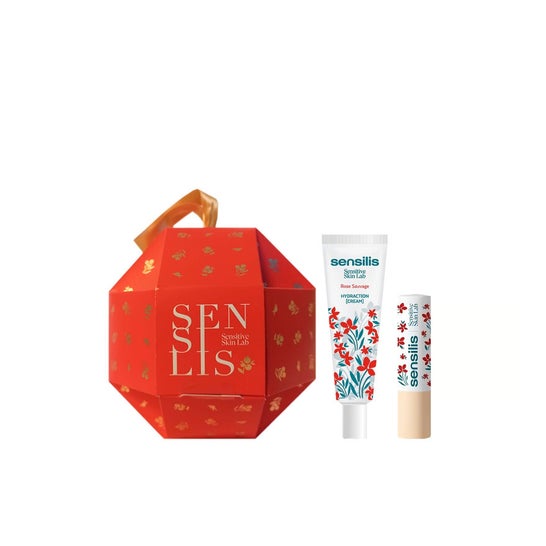 Sensilis Pack XMAS Crema manos 30ml + labial Hydraction 4g