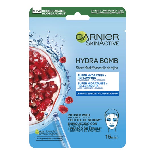 Garnier Skinactive Hydra Bomb Mascarilla Facial Revitalizante 1ud