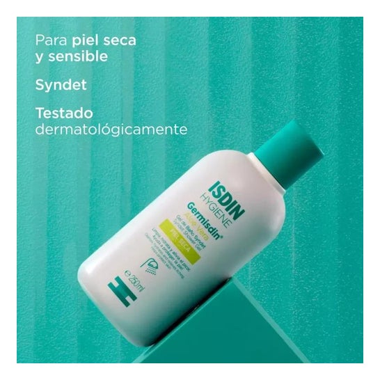 ISDIN Hygiene Germisdin Aloe Vera Gel de Baño Syndet 250ml ISDIN Hygiene Germisdin Aloe Vera Gel de Baño Syndet 250ml