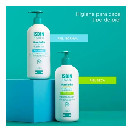 ISDIN Hygiene Germisdin Aloe Vera Gel de Baño Syndet 250ml ISDIN Hygiene Germisdin Aloe Vera Gel de Baño Syndet 250ml