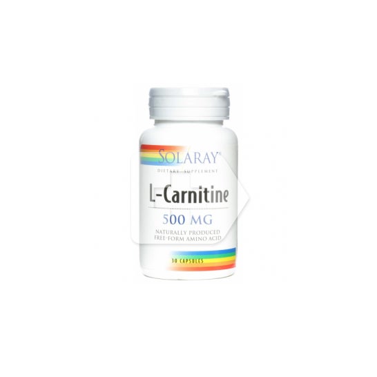 Solaray l-carnitine 500 mg 30 caps
