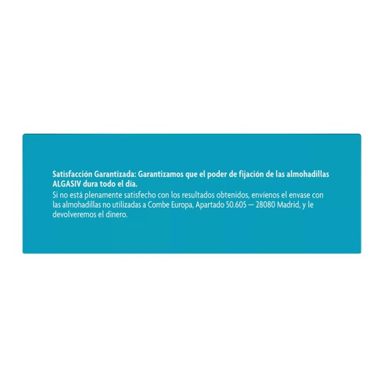 Algasiv Almohadillas Adhesivas Prótesis Inferior 30uds Algasiv Almohadillas Adhesivas Prótesis Inferior 30uds
