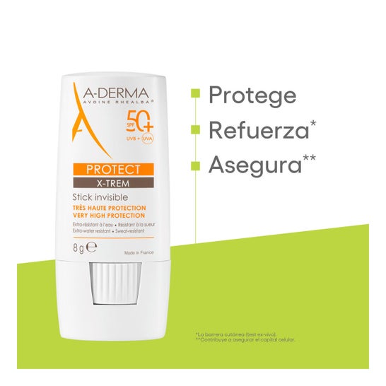 A-Derma Protect X-Trem Stick Solar Invisible Spf50+ 8 g