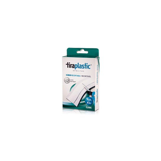 Tiraplastic Clinic Cerotti Tagliare Non Sterile 7,5x8cm 1 Unità