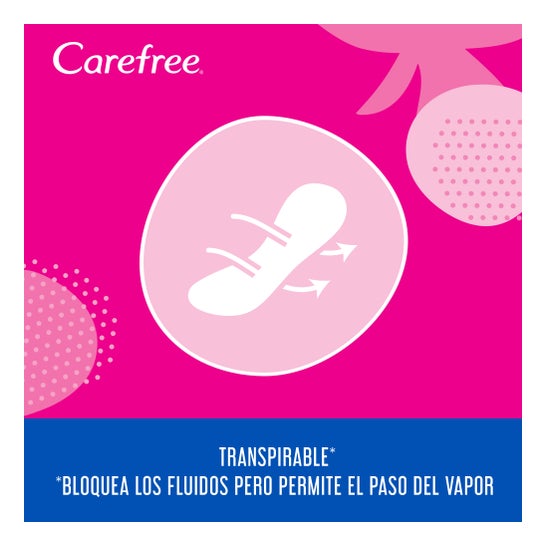 Carefree Cotton Feel Flexicomfort Fragancia Suave Talla S/M 30uds
