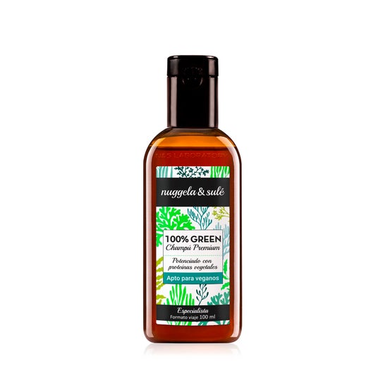 Nuggela & Sulé 100% Green Premium Shampoo 100 Ml Travel Format