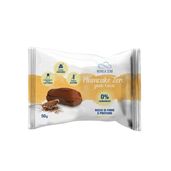Nuvola Zero Plumcake Cacao Sin Gluten 50g