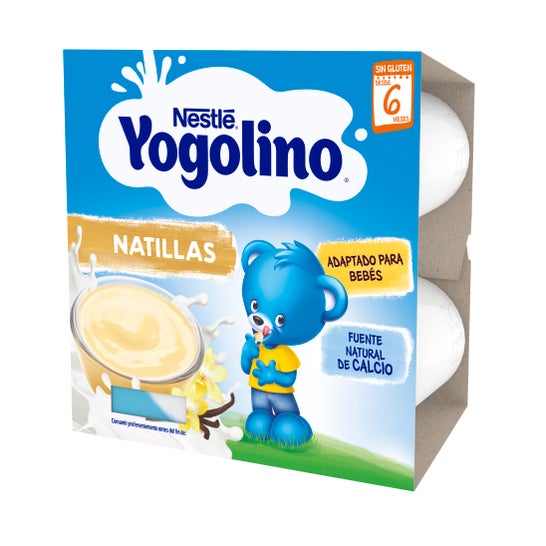 Iogolino natillas de galleta 100 gx4 uds