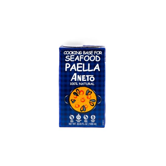 Aneto vis/ zeevruchten Paella bouillon 1000ml