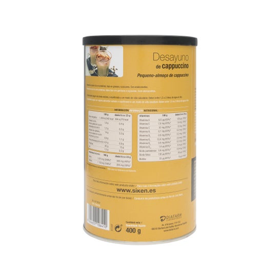 Siken® Diet Desayuno de Capuccino 400 g