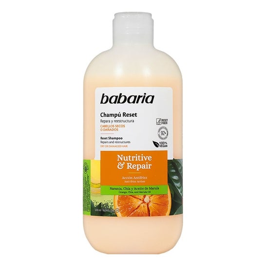 Babaria Nutritive & Repair Shampoo Reset Dry Hair 500ml