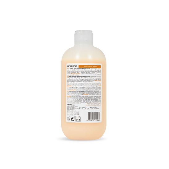 Babaria Nutritive & Repair Champú Reset Cabello Seco 500 ml