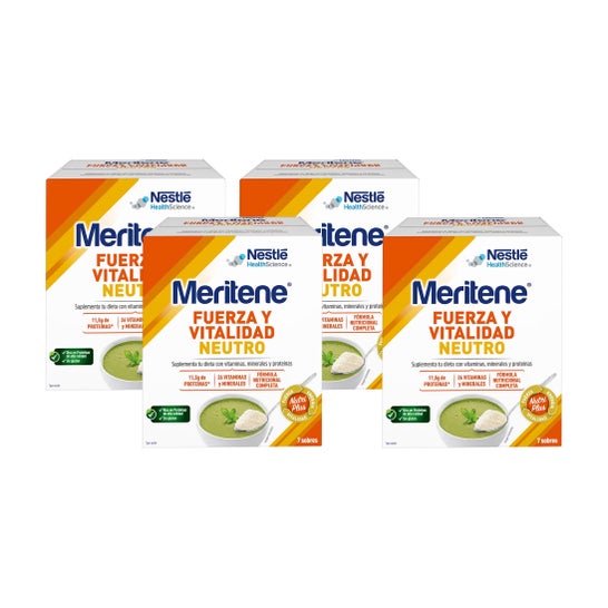 Meritene Kraft und Vitalität Neutral 4x7 Beutel