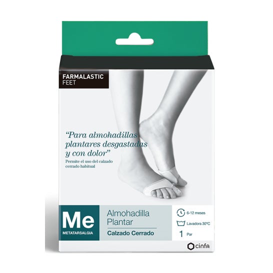 Almohadilla Plantar Active Farmalastic Feet Calzado Talla M