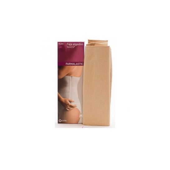 Farmalastic Faja Lumboabdominal beige velcro T-3 1 ud