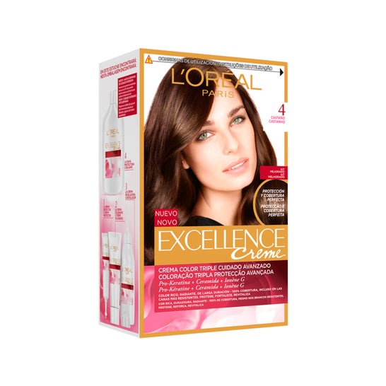 L'Oreal Set Excellence Creme Tint 4 Braun