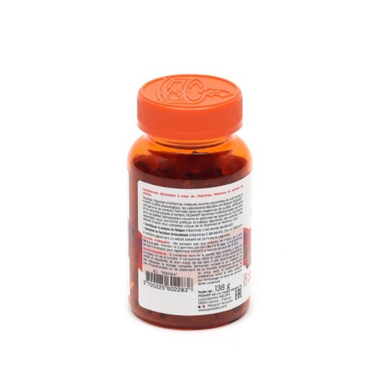 Pediakid Multivitaminadas sabor naranja y cereza 60uds