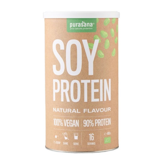 Purasana Soy Protein Natural Flavour 400g