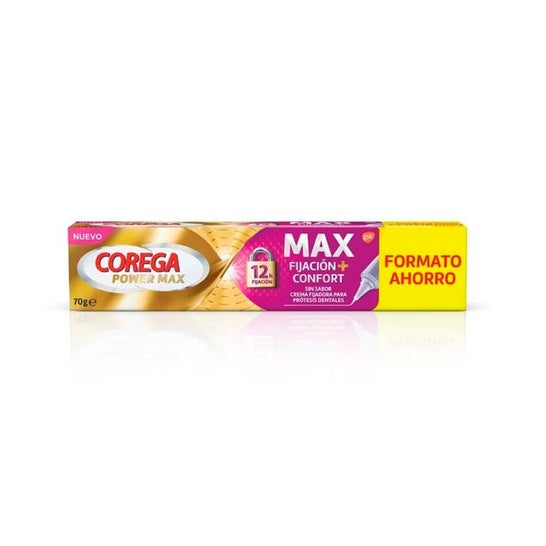 Corega Max Fijación + Sellado Crema Fijadora 40g