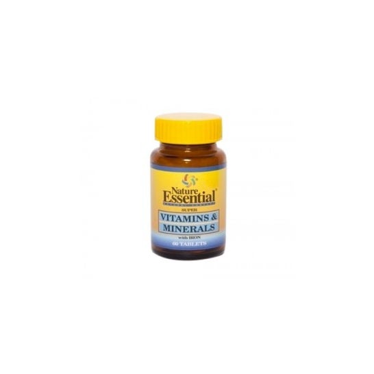 Nature Essential vitaminas y minerales 60 comp