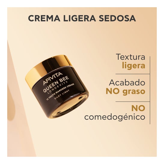Apivita Queen Bee Longevity Crema De Día Ligera 50 ml