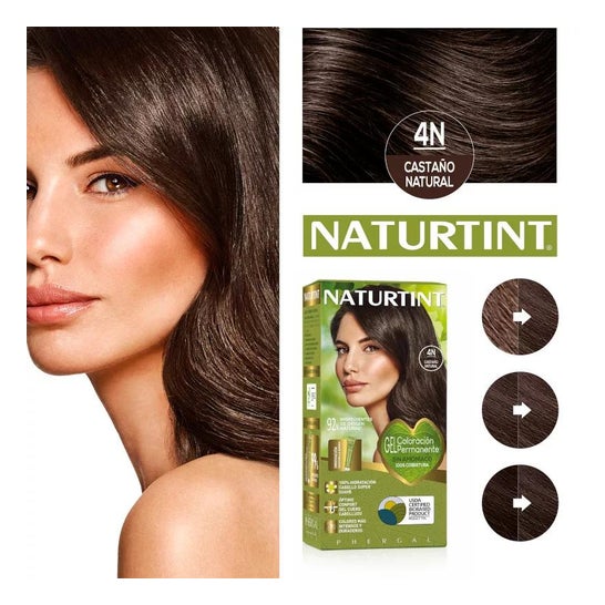 Naturtint Verf 4N Natuurlijk Bruin Naturtint Verf 4N Natuurlijk Bruin