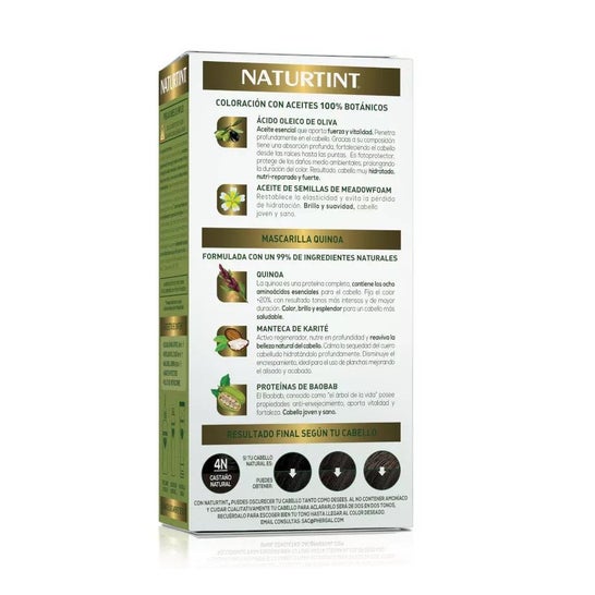 Naturtint Verf 4N Natuurlijk Bruin Naturtint Verf 4N Natuurlijk Bruin